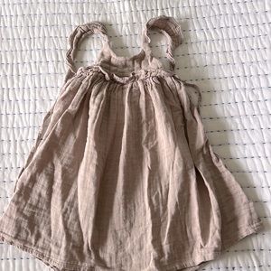 Jamie Kay taupe linen dress 2T